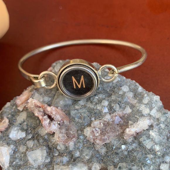 M typewriter key bracelet - Picture 3 of 4